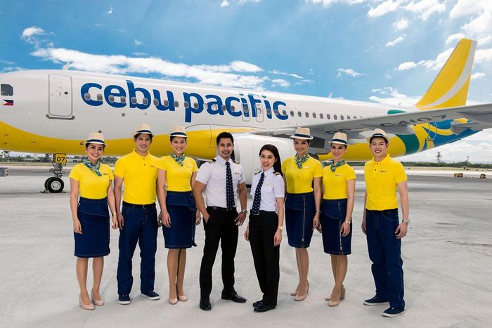 Cebu Pacific là hãng bay quen thuộc tại Philippines 