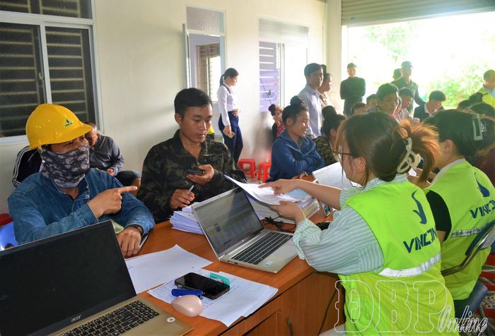 Nhiều lao động địa phương có cơ hội nâng cao tay nghề, tiếp cận môi trường làm việc chuyên nghiệp.