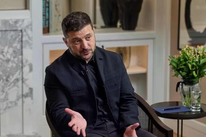  Tổng thống Ukraine Volodymyr Zelensky. Ảnh: Guardian 