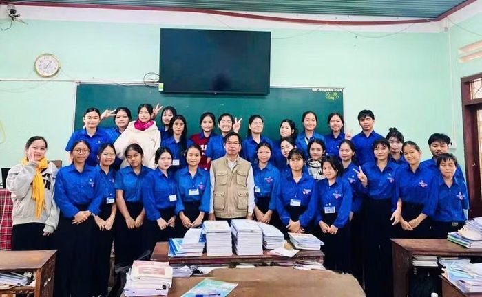  Học sinh lớp 12 Trường Phổ thông Dân tộc nội trú THPT số 2 tỉnh Gia Lai sẵn sàng bước vào Kỳ thi tốt nghiệp THPT năm 2026. Ảnh: T.D 