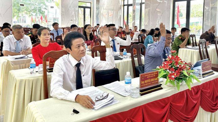 Quang cảnh tại kỳ họp.