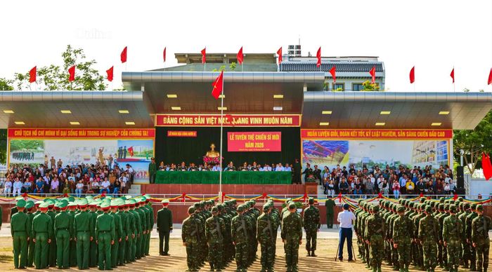 Quang cảnh buổi lễ.