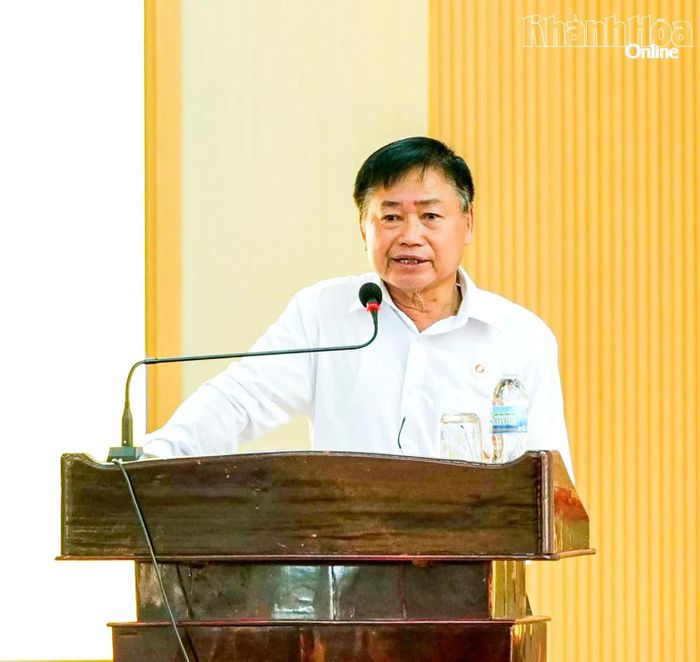 Ông Lê Đình Đàn thông tin dự kiến nội dung, chương trình Kỳ họp thứ 2, HĐND tỉnh khóa VIII.
