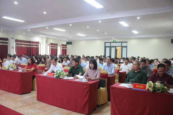 Đại biểu dự lớp tập huấn.