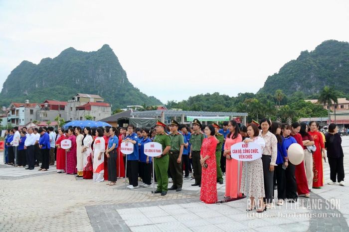 Các đại biểu dự lễ phát động