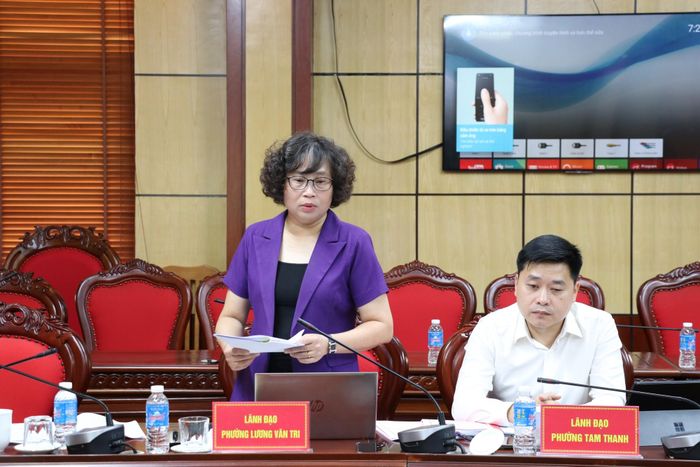 Lãnh đạo phường Lương Văn Tri phát biểu tại buổi kiểm tra
