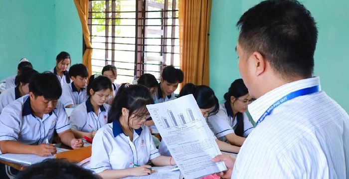 Công tác ôn thi cho lớp 12 được chú trọng trong thời gian qua