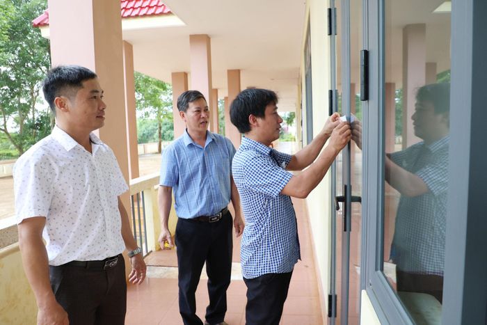 Các phòng thi được niêm phong trước khi kỳ thi chính thức diễn ra vào ngày 10/6
