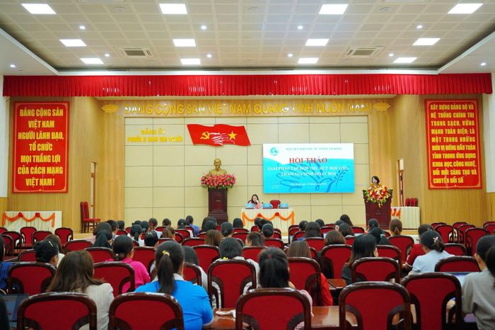 Hội thảo thu hút đông đảo cán bộ, chi hội phụ nữ tại các xã, phường phía Tây Lâm Đồng tham gia