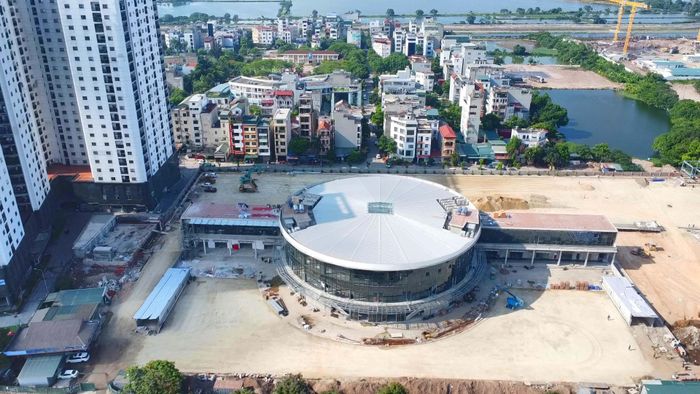 Vị trí của Dự án xây dựng Bến xe khách Yên Sở trên trục đường Vành đai 3, cách bến xe Giáp Bát khoảng 5 km.