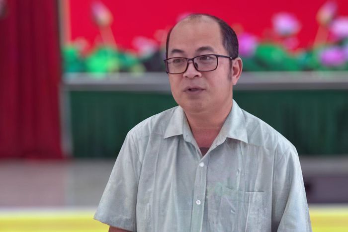 Đồng chí Y Quang BKrông, Ủy viên Ban Thường vụ Tỉnh ủy, Phó Chủ tịch HĐND tỉnh phát biểu kết luận buổi làm việc (Ảnh: Nam Phong)