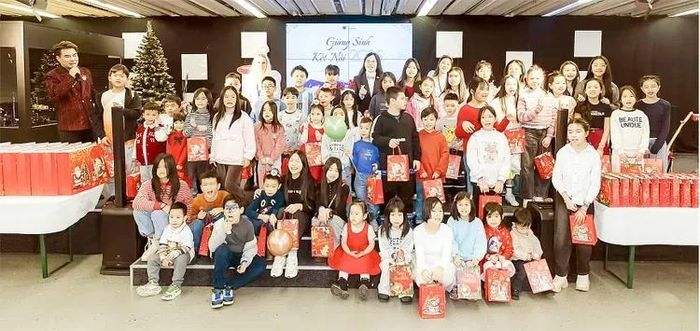 Hoạt động ngoại khóa Giáng sinh Kết nối tại Olymp School (ảnh: Olymp School).