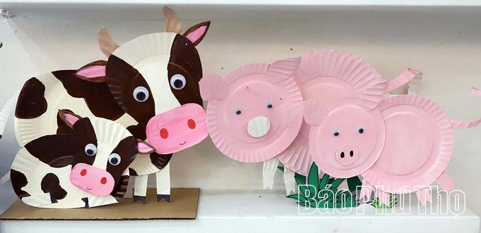 Những đồ vật, con vật đáng yêu này cũng được làm từ vật liệu tái chế.