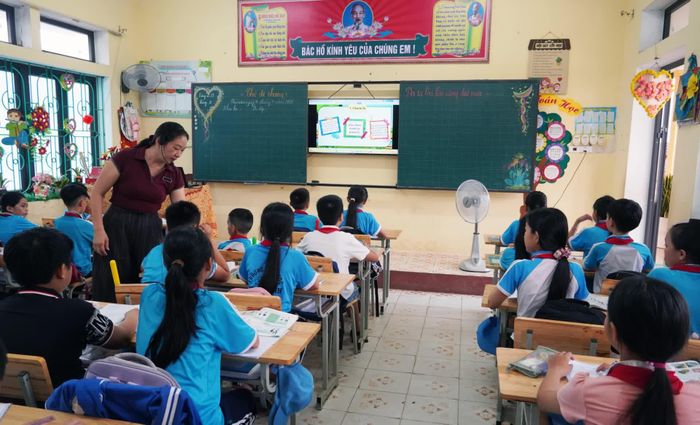 Chất lượng giáo dục trên địa bàn xã Lệ Ninh ngày càng được nâng cao - Ảnh: L.Chi