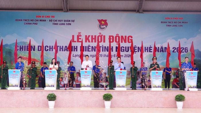Lễ Khởi động Chiến dịch Thanh niên Tình nguyện Hè năm 2026 là hoạt động trọng tâm nhằm thiết thực chào mừng Đại hội Đoàn toàn quốc lần thứ XIII, nhiệm kỳ 2026 - 2031