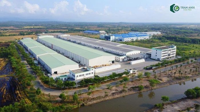 Ảnh thực tế Khu công nghiệp Trần Anh - Tân Phú.