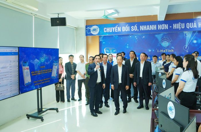 Giám đốc Sở Khoa học và Công Nghệ Hà Tĩnh giới thiệu về i-HaTinh.