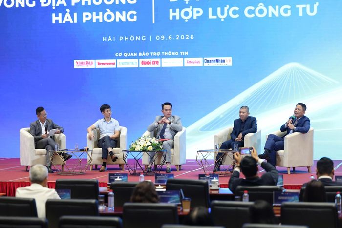 Các đại biểu trao đổi tại phiên đối thoại VPSF 2026 khu vực TP. Hải Phòng