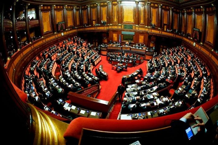 Một phiên họp của Thượng viện Italy. Nguồn: IPI