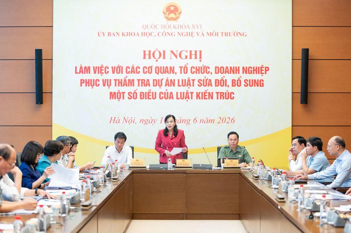 Chủ nhiệm Ủy ban Khoa học, Công nghệ và Môi trường Nguyễn Thanh Hải phát biểu