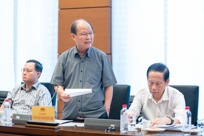 Phó Tổng Thư ký Hội Quy hoạch Phát triển đô thị Việt Nam, TS.KTS Trương Văn Quảng phát biểu