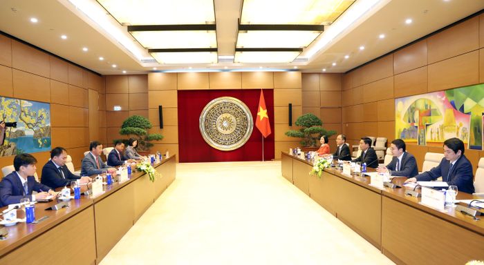Quang cảnh cuộc tiếp