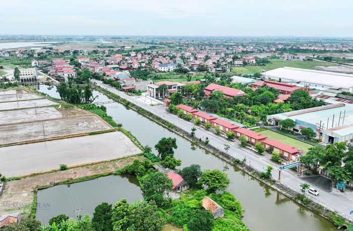 Một góc làng Chu Đậu, xã Thái Tân, thành phố Hải Phòng ngày nay. Ảnh: Bá Sang.