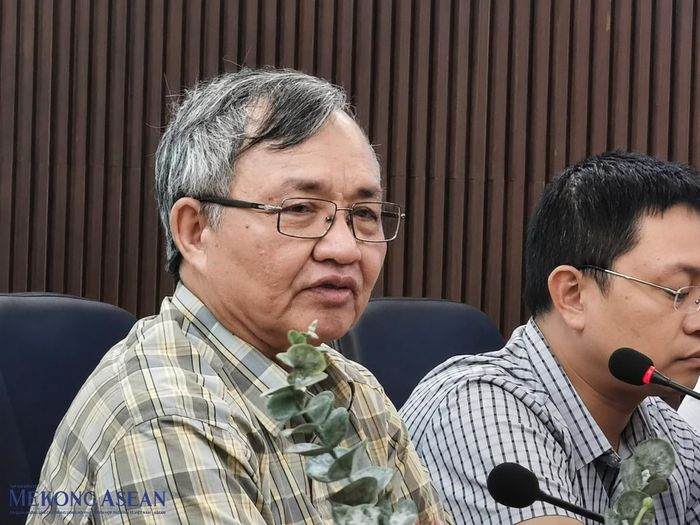 TS. Lê Chí Dũng, chuyên gia pháp quy hạt nhân, nguyên Phó Cục trưởng Cục An toàn bức xạ hạt nhân. Ảnh: Ngọc Linh