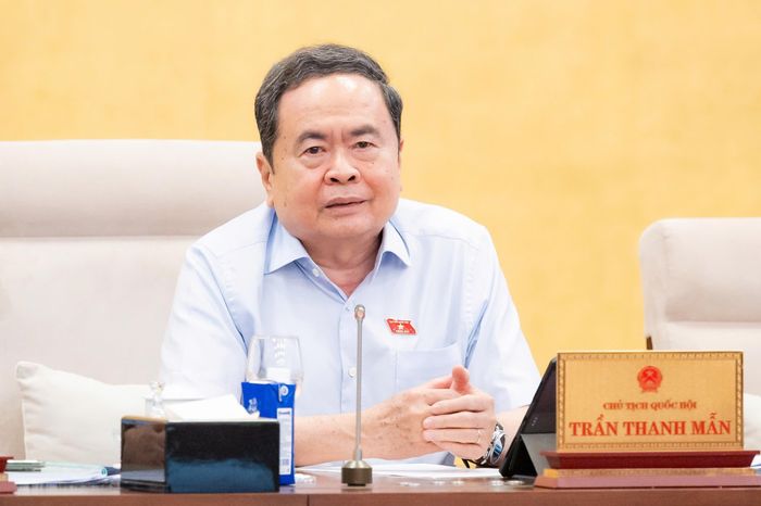 Chủ tịch Quốc hội Trần Thanh Mẫn phát biểu chỉ đạo