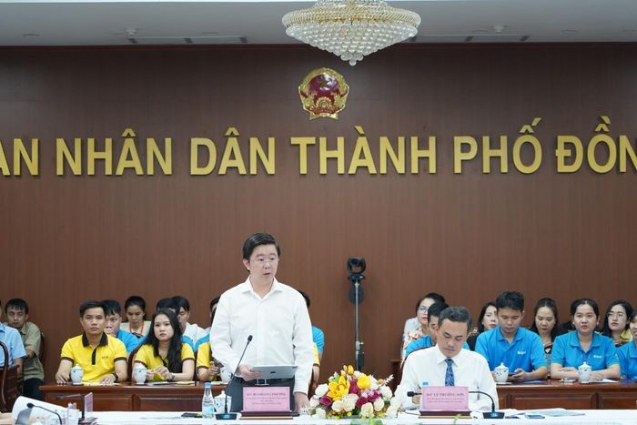 Thứ trưởng Bộ Khoa học và Công nghệ Bùi Hoàng Phương phát biểu tại chương trình