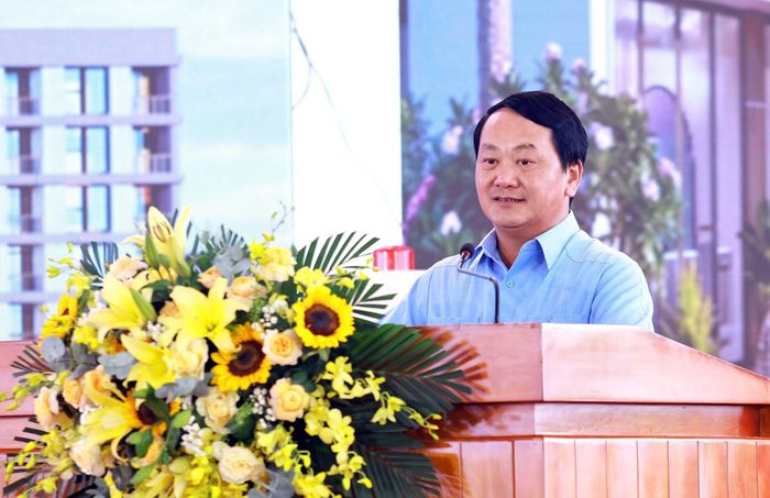 Bí thư Tỉnh ủy Tuyên Quang Hầu A Lềnh nêu rõ, dự án thể hiện sự thống nhất cao giữa chủ trương của Bộ Công an và quyết tâm chính trị của địa phương trong chăm lo đời sống cán bộ, chiến sĩ.