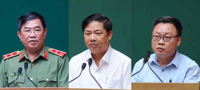 Các đại biểu tham luận tại hội thảo.