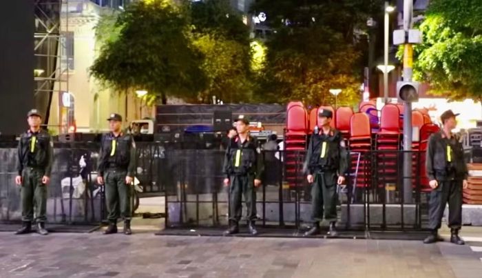 Đây là chương trình lớn được tổ chức tại TP Hồ Chí Minh nên công tác an ninh trật tự được đảm bảo tuyệt đối.