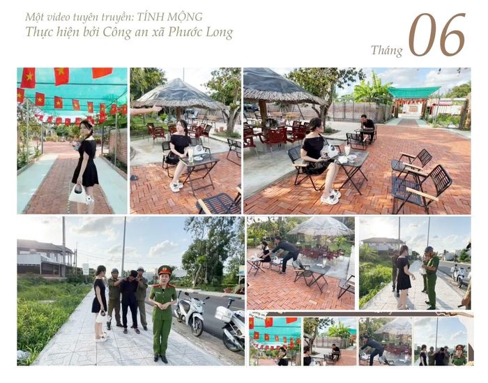 Công an xã Phước Long tuyên truyền video “Tỉnh mộng” lan tỏa thông điệp phòng chống tội phạm.