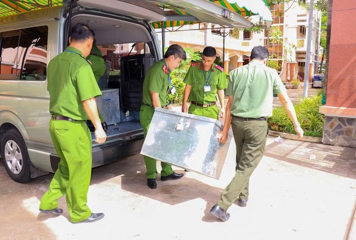 Công an tỉnh Vĩnh Long tập trung triển khai các biện pháp bảo đảm tuyệt đối an toàn trong quá trình vận chuyển, bàn giao, bảo quản đề thi.