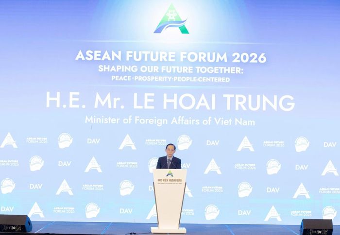 Bộ trưởng Ngoại giao Lê Hoài Trung nêu bật bảy điểm nhấn của Diễn đàn Tương lai ASEAN lần thứ ba.