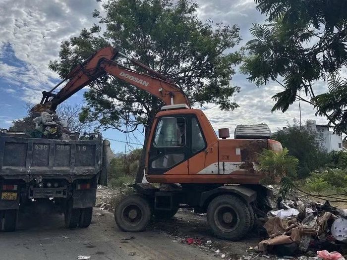  Điểm đen rác thải tự phát hình thành tại khu vực giáp ranh các Khu công nghiệp và nhiều phường Hòa Khánh, Liên Chiểu, Hải Vân... 
