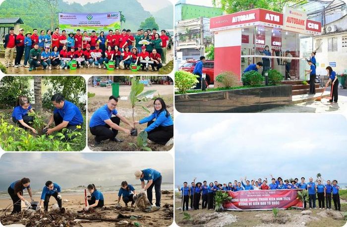 Tuổi trẻ Agribank triển khai nhiều hoạt động bảo vệ môi trường và hướng tới phát triển bền vững tại các địa phương trên cả nước.