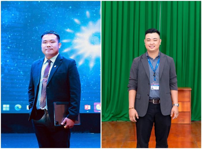 Hai tác giả Hồ Lưu Phúc và Nguyễn Phúc Lộc