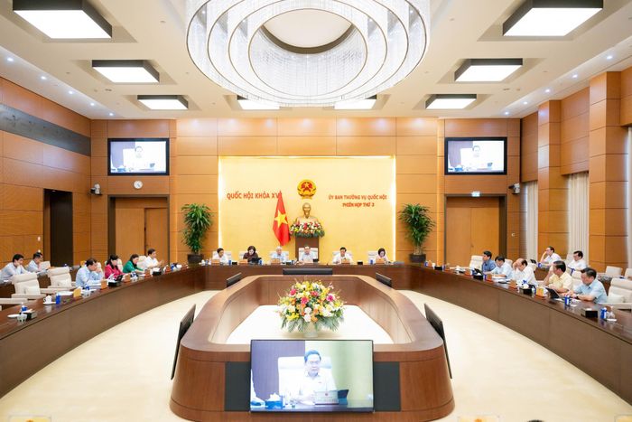 Quang cảnh Phiên họp. Ảnh: VPQH