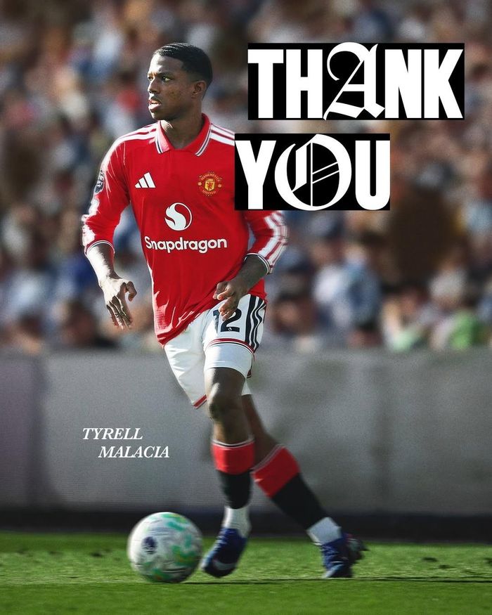 Chấn thương khép lại hành trình của Malacia tại Old Trafford. Ảnh: Manchester United