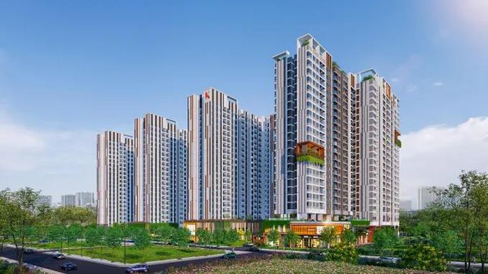 Mô hình Dự án Nhà ở xã hội tại khu đất 2,85 ha phường Hố Nai. (Ảnh minh họa).