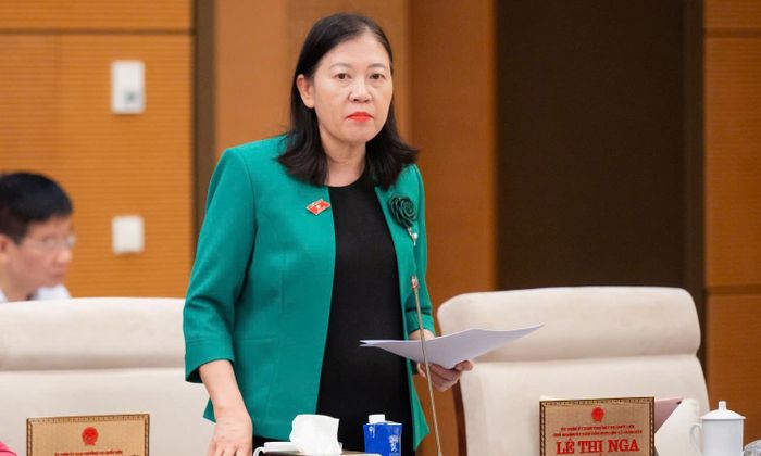 Chủ nhiệm Ủy ban Dân nguyện và Giám sát Lê Thị Nga.