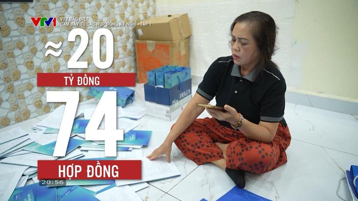Người phụ nữ sở hữu tới 74 "hợp đồng kỳ nghỉ" với tổng số tiền thiệt hại gần 20 tỷ đồng.