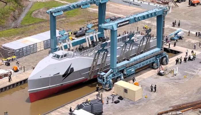 Nguyên mẫu Marauder đầu tiên được nhìn thấy khi ra mắt hồi đầu năm nay. Ảnh Saronic