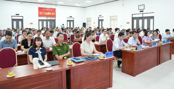 Đại biểu tham dự hội nghị. Ảnh: Vân Thư