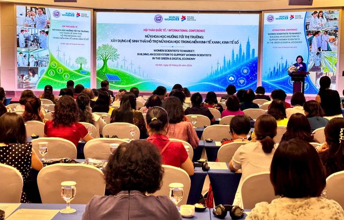 Hội thảo quốc tế “Nữ khoa học hướng tới thị trường: Xây dựng hệ sinh thái hỗ trợ nữ khoa học trong nền kinh tế xanh và kinh tế số” ngày 10-6