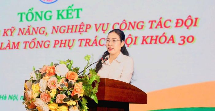TS Nguyễn Thị Mai Hương, Hiệu trưởng Trường Lê Duẩn. Ảnh: TLD.