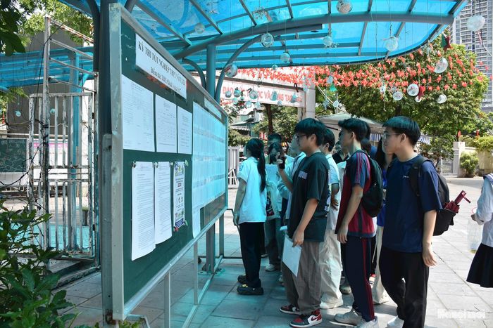 Thí sinh tra cứu số báo danh, sơ đồ phòng thi.