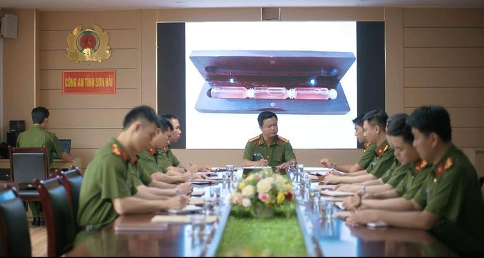 Bộ phim phản ánh cuộc chiến chống tội phạm ma túy của lực lượng Công an nhân dân. Ảnh: VFC